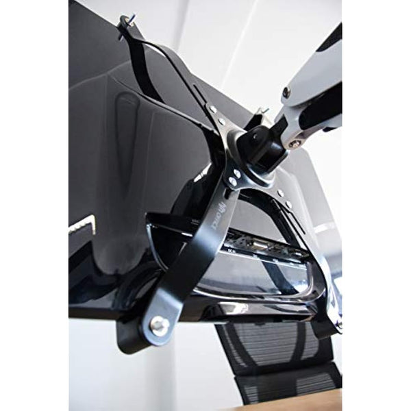 hjh OFFICE 802001 VESA Adaptor for 15-27 Inch Monitors without VESA Hole Pattern VM-A4 Steel Adapter Set Maximum Load 10 kg