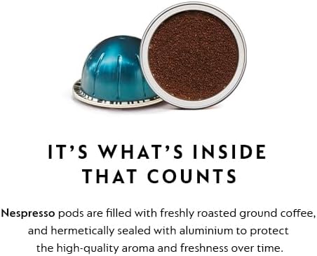 Nespresso Vertuo Coffee Pods, Pack of 30, 10 x Melozio, 10 x Stormio, 10 x Odacio capsules for Nespresso Machines. Make Espressos, Cappuccino and Lattes at home. Recyclable Pods.