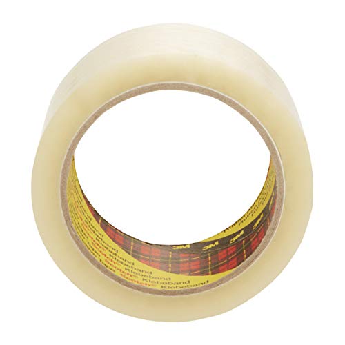 Scotch 28280 Classic Clear Packing Tape. Easy To Unwind Box Sealing Tape. Ideal for Sealing Boxes and Parcels. 6 Rolls