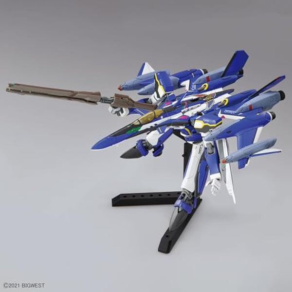 BANDAI SPIRITS HG Macross Δ Movie Version Absolutely Live!!!! YF-29 Durandal Valkyrie (Maximilian Genus Machine) Full Set Pack, 1/100 Scale, Color-Coded Plastic Model