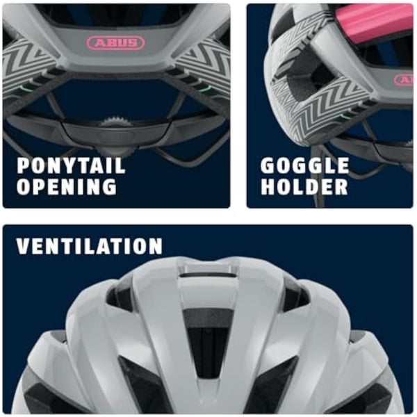 ABUS StormChaser road bike helmet - Lightweight and comfortable for professional cycling for men and women