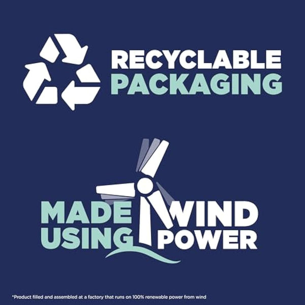 Duck Fresh Discs Toilet Cleaner Refill Twin Pack, Fights Stains That Harbour Germs, Prevents Limescale Build Up, Eucalyptus & Lavender, Pack of 5 (Total of 10 Refill Tubes)