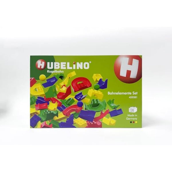 Hubelino 420381 Run Element Expansion set- 128 pieces- Compatible with Popular Building Block Systems- for Ages 4 and Up (Made in Germany)