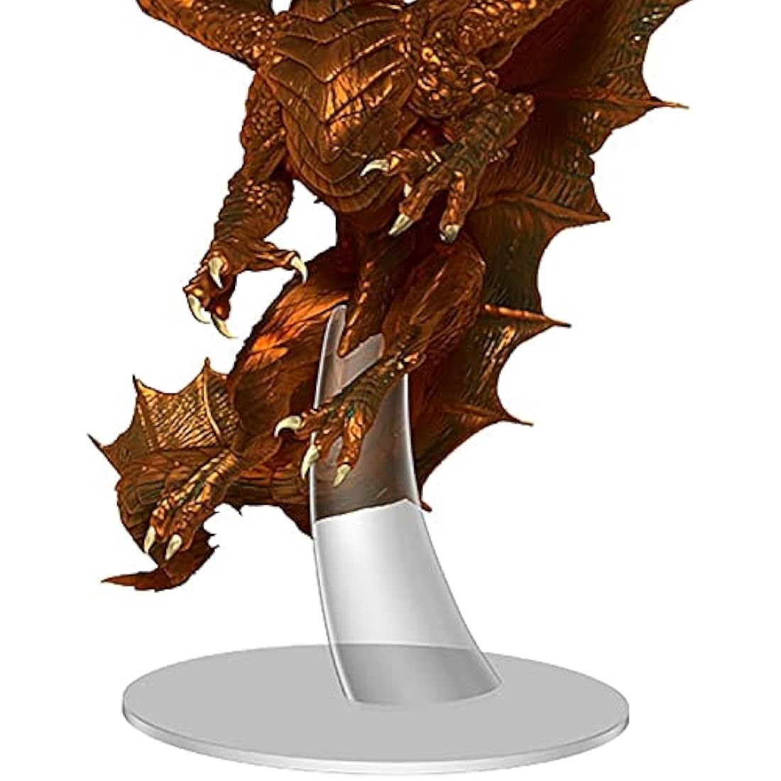 Dungeons & Dragons D&D Icons of The Realms: Adult Copper Dragon - Pre-Painted RPG Figure, Highly Detailed Miniature