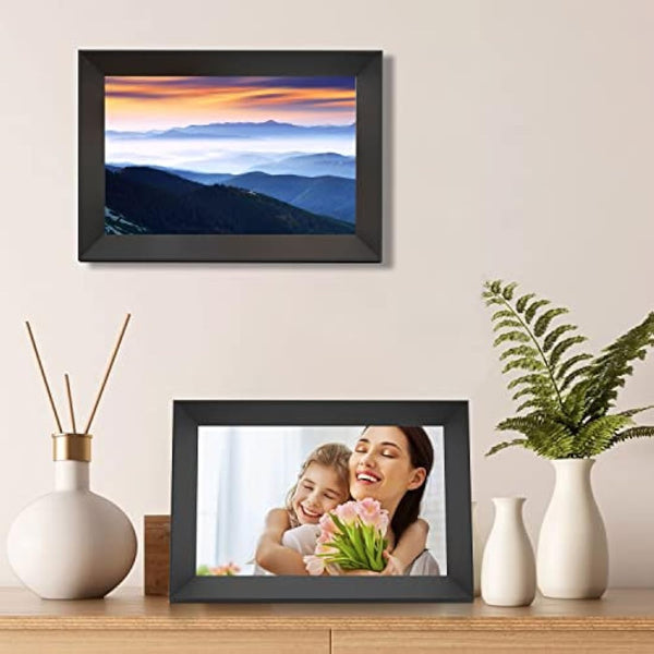 Frameo 10.1 Inch WiFi Digital Photo Frame, 1280 x 800 HD IPS Touch Screen, 32GB Memory, Auto Rotate, Wall Mountable Share Moments Instantly via Frameo App from Anywhere