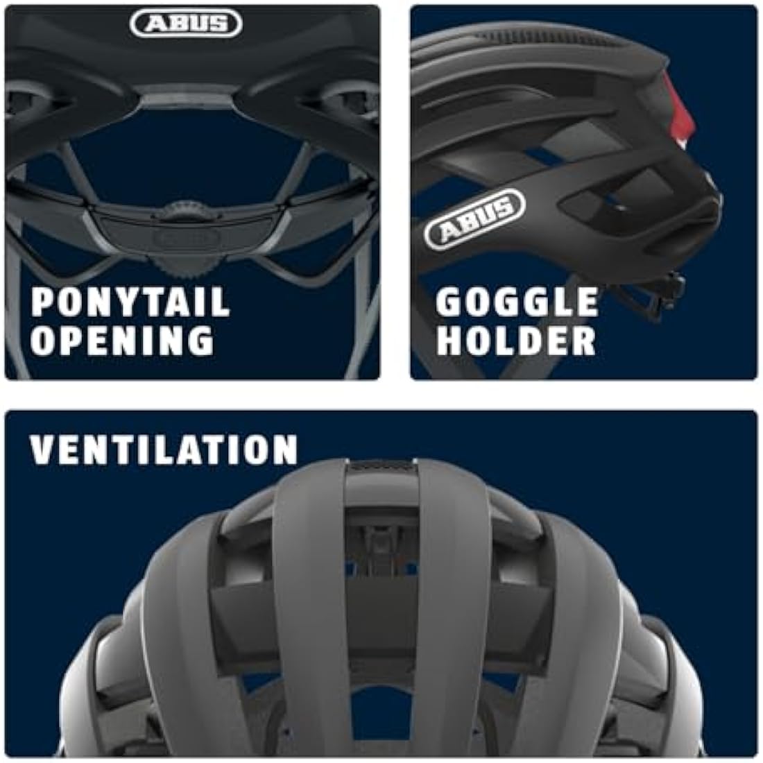 ABUS AirBreaker Racing Bike Helmet - High-End Bike Helmet for Professional Cycling - Unisex, for Men and Women