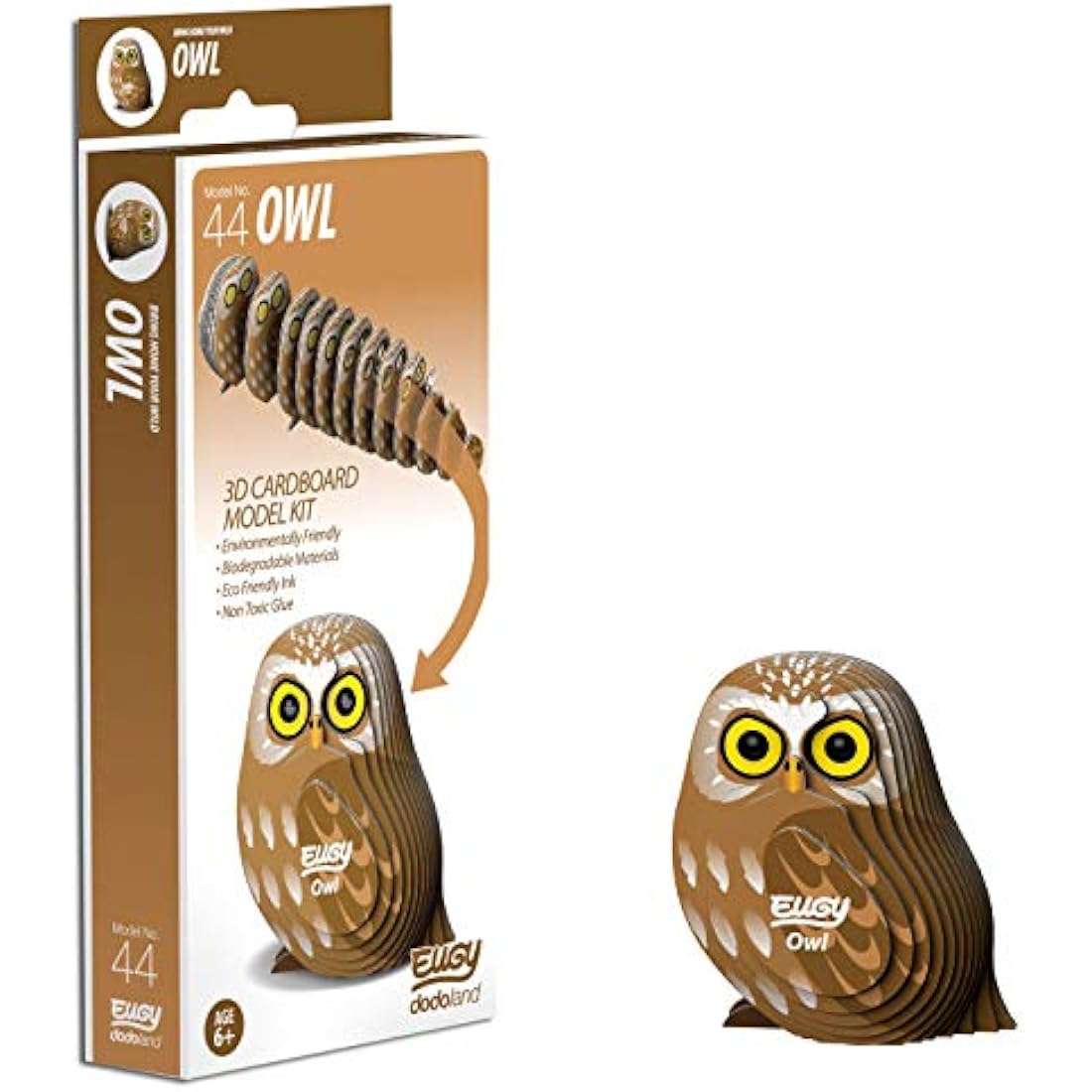 EUGY 3D Owl Model