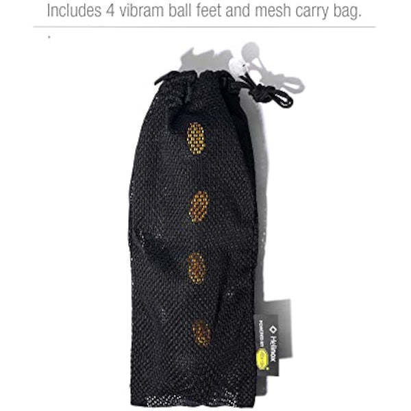 Helinox Vibram Ball Feet | High-performance Vibram rubber feet help secure your chair on hard, slick surfaces