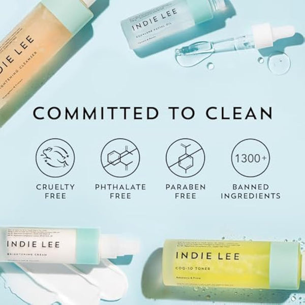 Indie Lee Coconut Citrus Body Scrub - Hydrating Shower + Bath Exfoliating Body Scrub with Cane Sugar + Jojoba Oil for Removing Dead Skin on Legs, Elbows, Hands - Great for Rough, Dry Skin (8oz/226.8g)