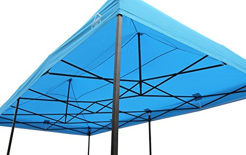 All Seasons Gazebos 3M x 6M Waterproof Gazebo Party Tent with Rustproof Frame and Wheeled Carry Bag (Metallic Grey)