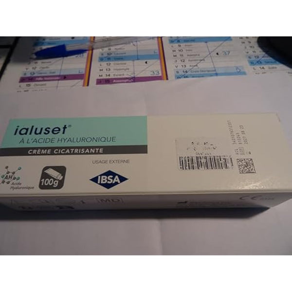 Ialuset Hyaluronic Acid Cream Pack of 2 x 100 g Tubes