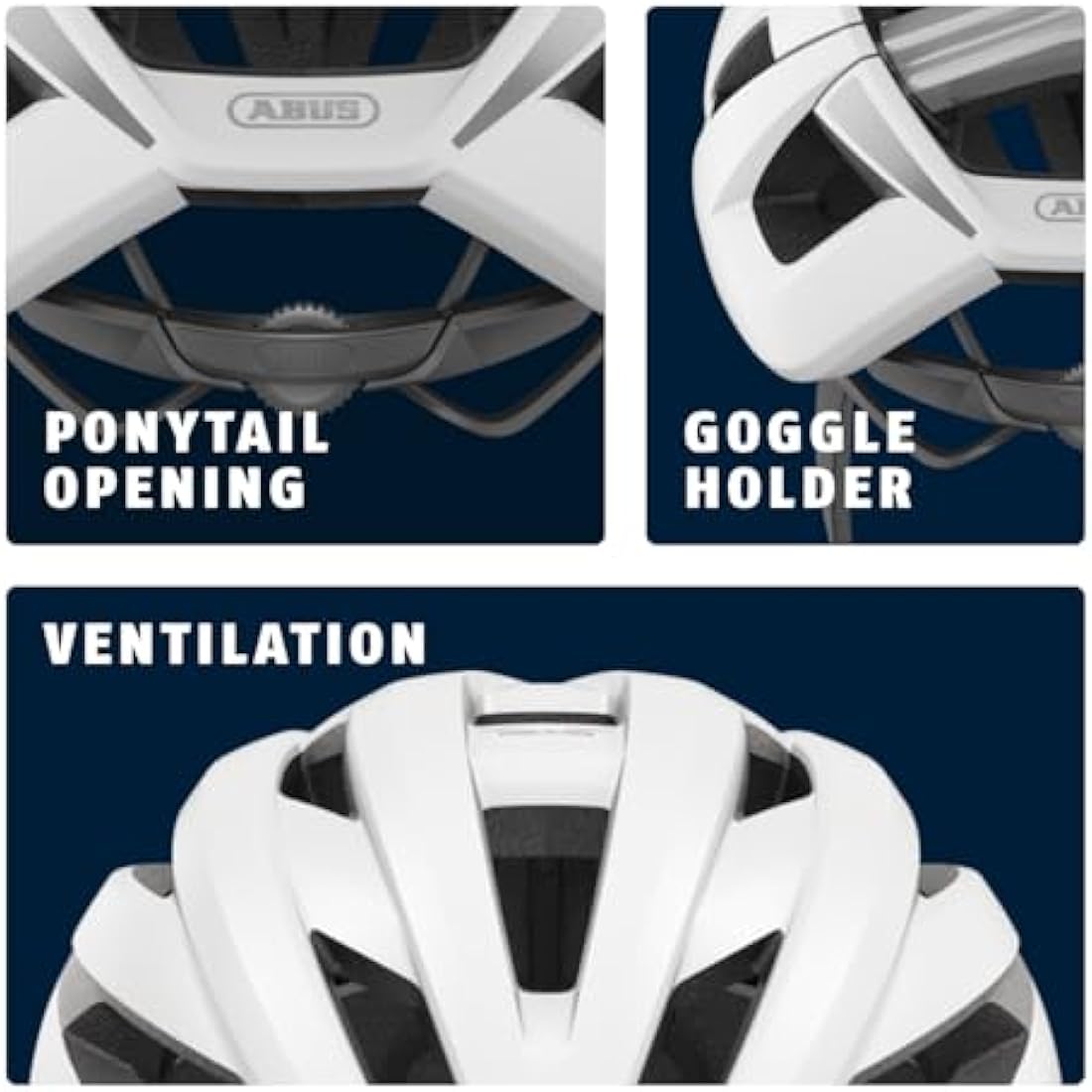 ABUS StormChaser ACE Racing Bicycle Helmet - Lightweight Road Bike Helmet for Bike Racing