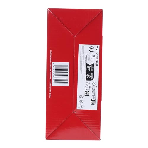 Pioneer MVH-130DAB 1-DIN receiver with DAB/DAB+, Red illumination, USB and compatible with Android devices.