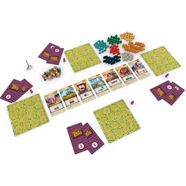 AEG Alderac Entertainment Group | Tiny Towns Deck-Building Board Game in English for age 14+ | Strategic and Competitive Game for 2-6 Players | Build the Best Tiny Town