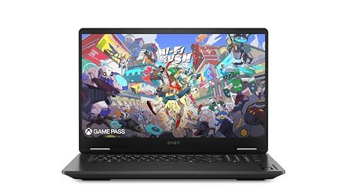 HP Omen 17" Gaming Laptop and HyperX Cloud III Wired Headset bundle, AMD Ryzen 7-8845HS, AI Enhanced, 16 GB RAM, 1TB SSD, NVIDIA GeForce RTX 4050 Graphics, FHD Display, 144Hz, Black, 17-db0016sa