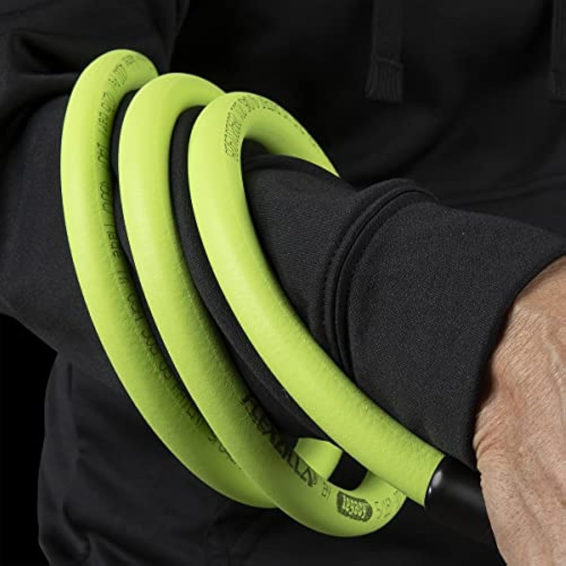 Flexzilla HFZPW40550M-E 4000 PSI, 50' Pressure Washer Hose, ZillaGreen, 5/16 in. x 50 ft