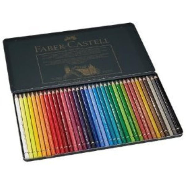 Faber-Castell 110036 Artist Colouring Pencil, 36 Metal Case (1, 36 Metal Case)