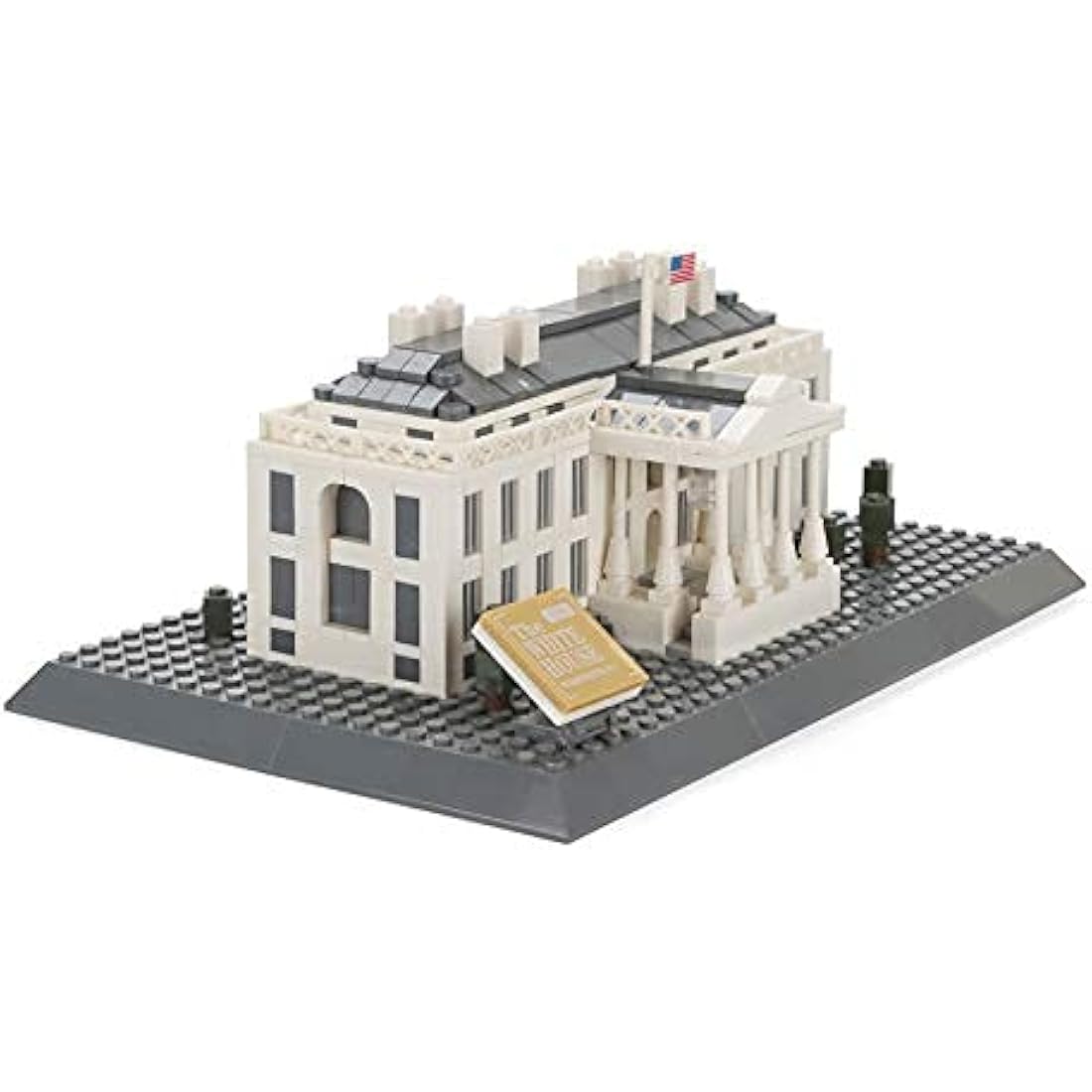 APOSTROPHE Games White House Building Block Set (770 Pieces) Washington D.C. White House Famous Landmark Series Model for Kids and Adults