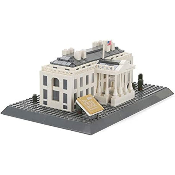 APOSTROPHE Games White House Building Block Set (770 Pieces) Washington D.C. White House Famous Landmark Series Model for Kids and Adults