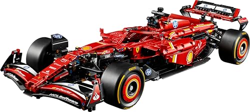 LEGO Technic Oracle Red Bull Racing RB20 F1 Car Model Kit - Collectible Formula 1 Building Set with 1:8 Scale V6 Engine, Gear Box, Steering & DRS - Gift Idea for Adult & Teenage Racing Fans - 42206