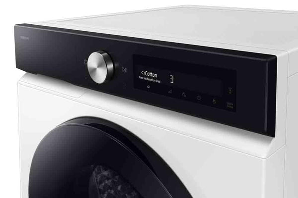 Samsung Series 6 DV90T6240LH/S1 with OptimalDry™, Freestanding Heat Pump Tumble Dryer, 9 kg, White, A+++ Rated