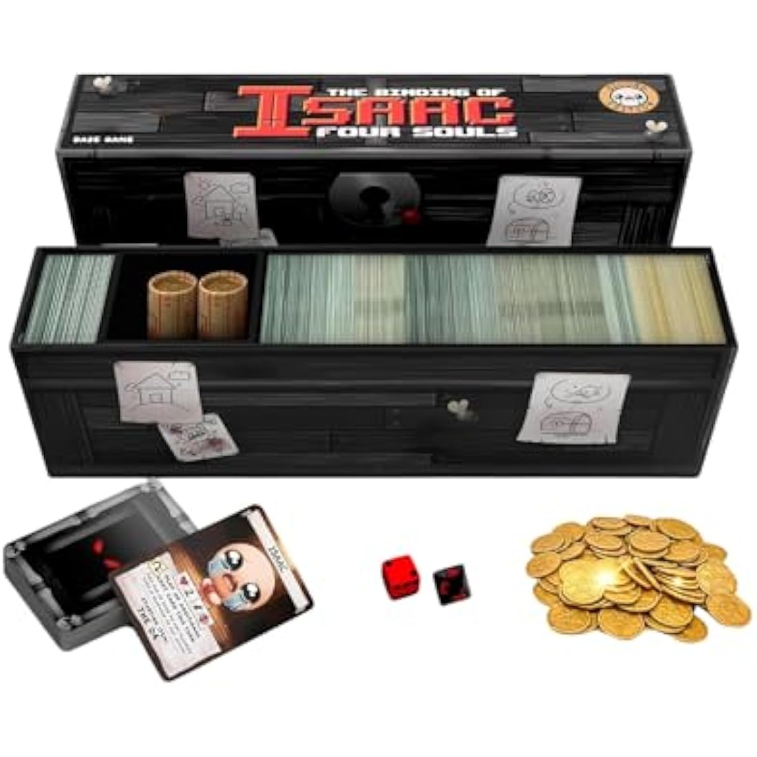 Maestro Media | The Binding of Isaac: Four Souls - Second Edition | Tabletop Card Game | Ages 14+ | 1-4 Players | 30-60 Minutes Playing Time