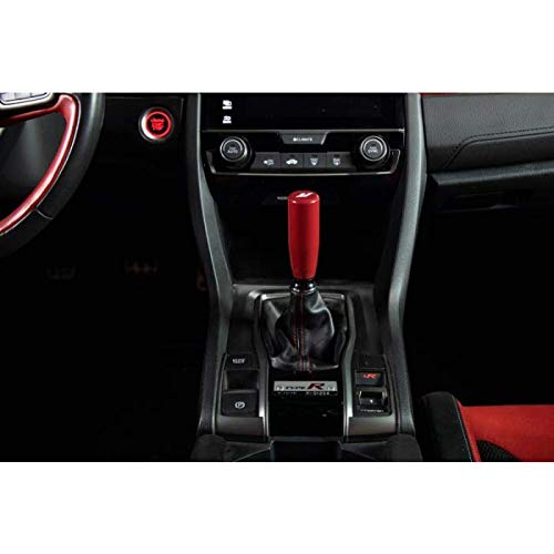 Mishimoto MMSK-NY Weighted Shift Knob, Neon Yellow, Matches Subaru STI