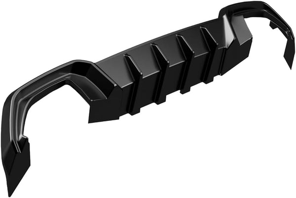 Oneway Rear Diffuser compatible with BMW 3-Series G20/G21 M-Pack 2018-2022 - Gloss black