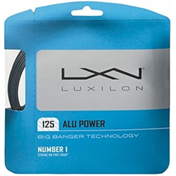 Luxilon Tennis Racket String, Alu Power 127 Spin, 12.2 m