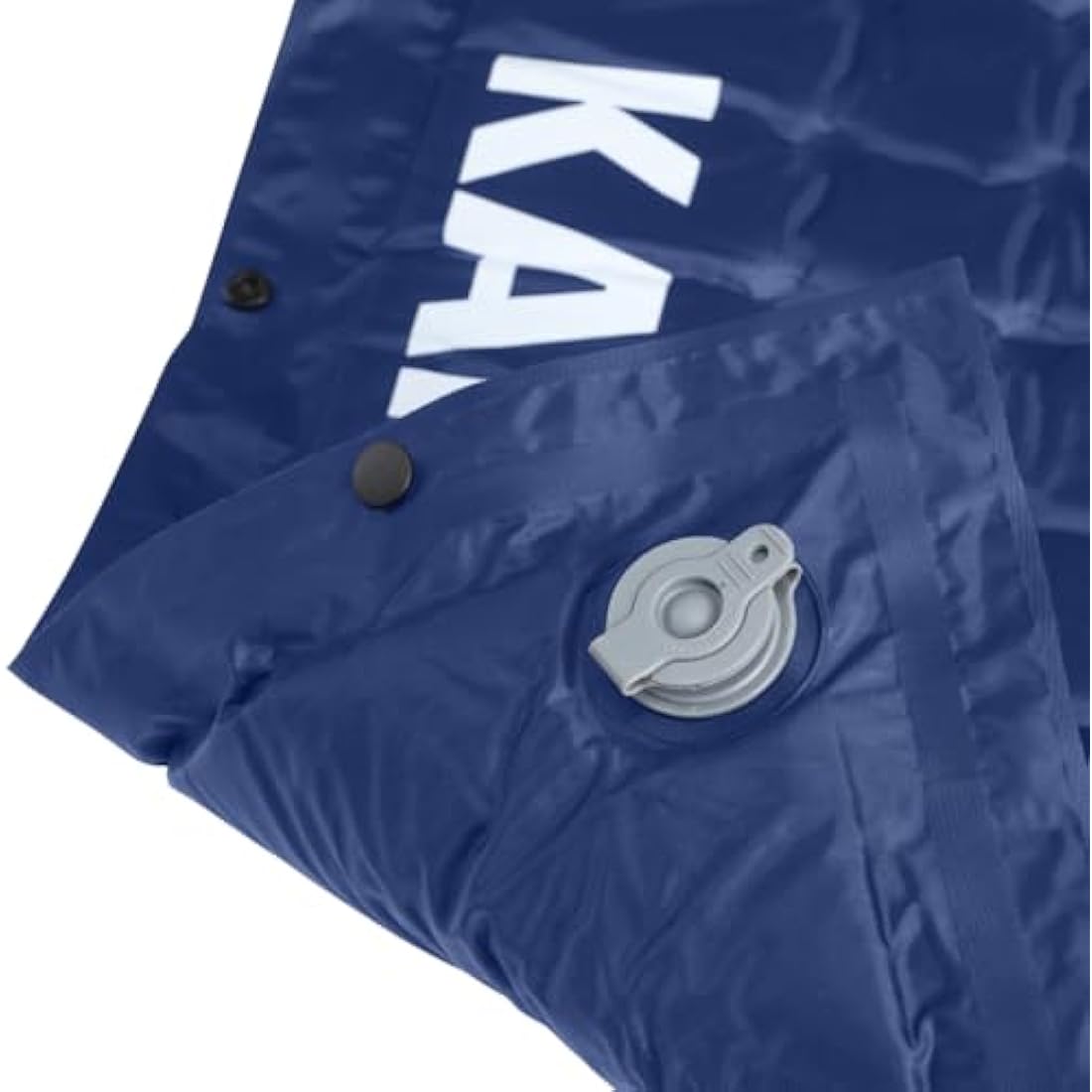 KAMUI Self-Inflating Sleeping Mat | 5cm Thick Pad | Connectable with Multiple Mattresses for Tent & Family Camping (Blue)