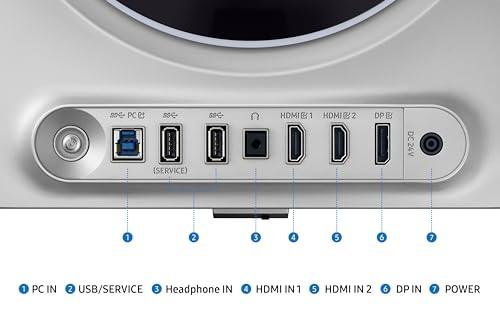 Samsung Odyssey OLED LS32FG816SUXXU 32" 4K UHD Gaming Monitor - 0.03ms, 240Hz, 3840x2160, HDMI 2.1, Displayport, USB