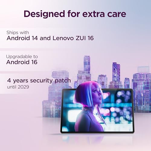 Lenovo Tab M9 Android tablet | 9-inch HD | 32GB | Clear Case + Film | WiFi | 3GB RAM | Arctic Grey | Designed for portable entertainment