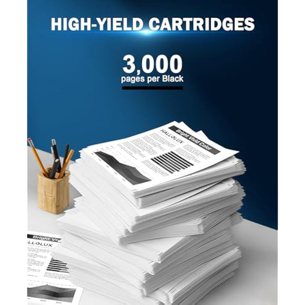 HALLOLUX No Chip 59A CF259A Toner Compatible with 59X CF259X for Laserjet Pro M404dn M404dw MFP M428fdw M428dw M428fdn M428 M428m M304a M4 (1 Black,With Tool)