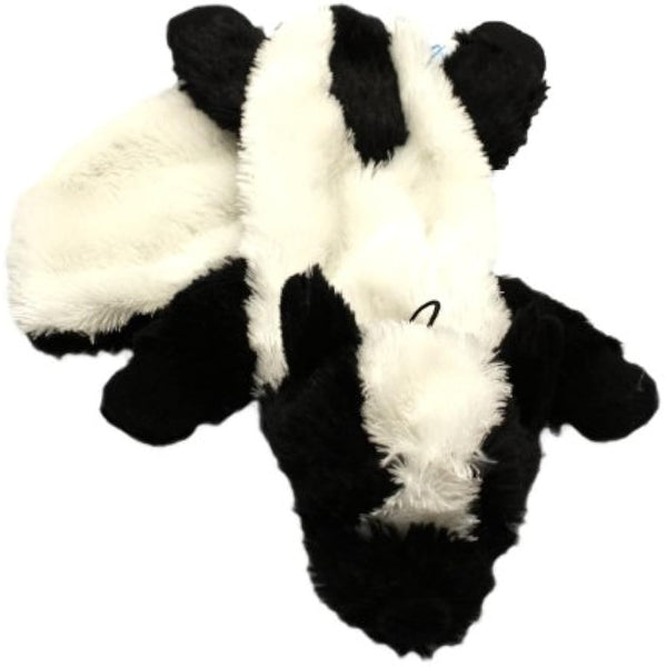Happy Pet Mad About Pets Unstuffed Skunk Character Dog Toy Soft Plush Fun Interactive Chewing Playing Cuddly Animal Lightweight Washable for All Breeds