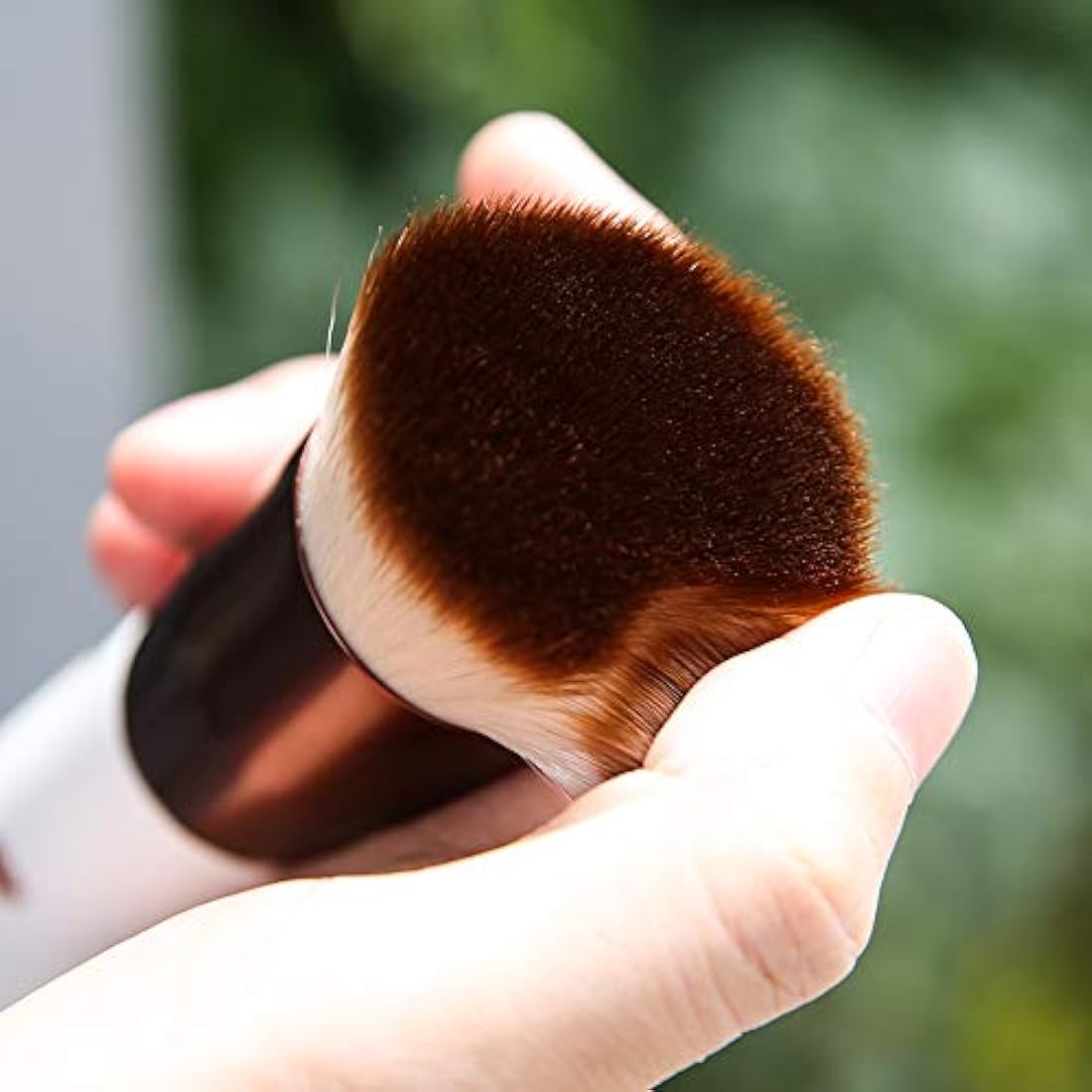 DUcare Foundation Brush Kabuki Make Up Brush Flat Top Makeup Brushes Perfect For Blending Liquid, Cream or Flawless Powder Cosmetics - Buffing, Stippling, Concealer