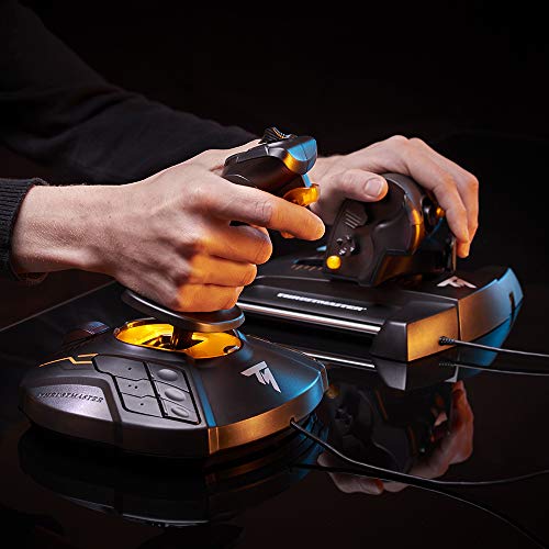 Thrustmaster T16000M FCS - Ambidextrous Flight Control System with H.E.A.R.T HallEffect AccuRate Technology for PC