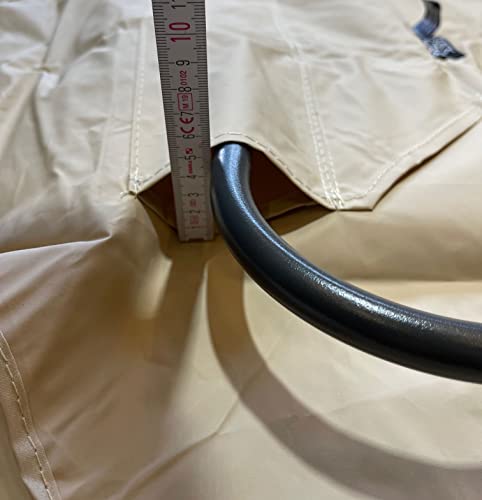 QUICK STAR Replacement Roof Garden Swing Beige 145x210cm UV 50 3 Seater Hollywood Swing Cover