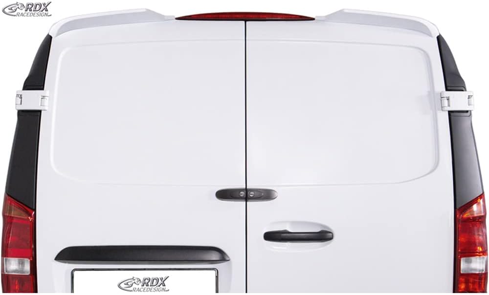 RDX Racedesign Roof spoiler compatible with Mercedes Vito W447 2014- (with 2 barn doors) (PUR-IHS)