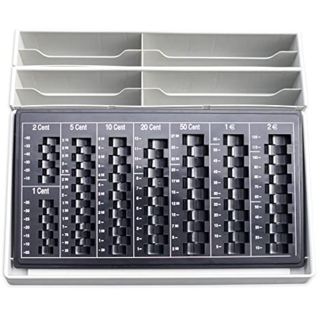 Euro Counting Board for Coins and Notes