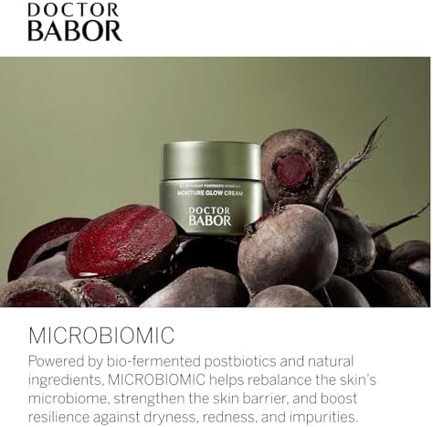 DOCTOR BABOR CLEANFORMANCE Face Cream, for Dry Skin, Moisturising Cream with Vitamin E, Vegan Formula, Moisture Glow Cream, 1 x 50 ml