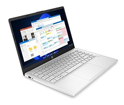 HP 14" Laptop, Intel Core i5-1235U Processor, 8 GB RAM, 512 GB SSD, Intel Iris Xe Graphics, FHD Display, Up to 8hrs battery, Win 11, Dual Speakers, Natural Silver, 14s-dq5005sa