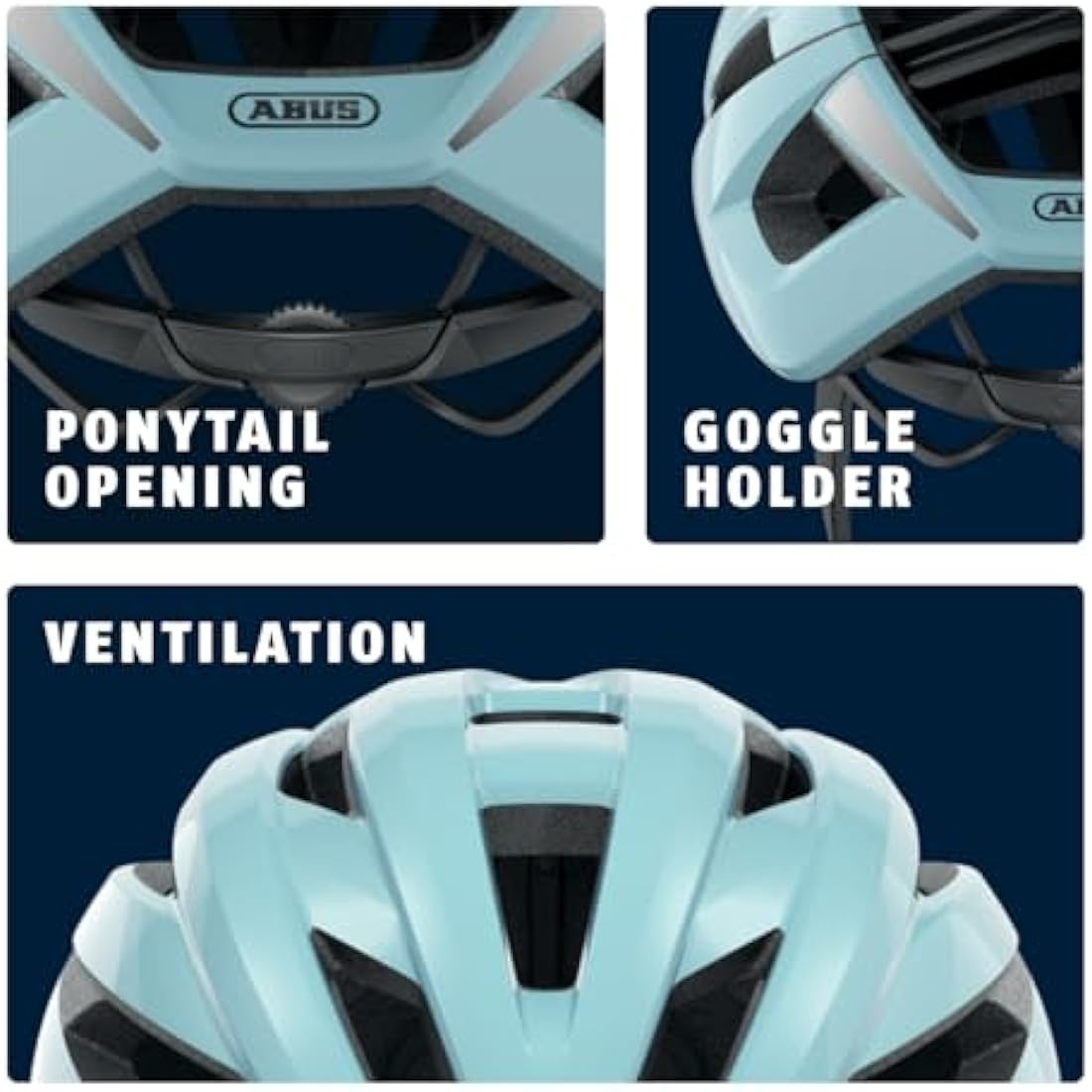 ABUS StormChaser road bike helmet - Lightweight and comfortable for professional cycling for men and women