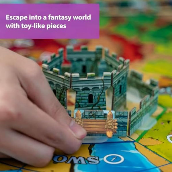 Fireside Games | Castle Panic 2nd Edition | Board Game | Ages 8+ | 1-6 Players | 60+ Minutes Playing Time