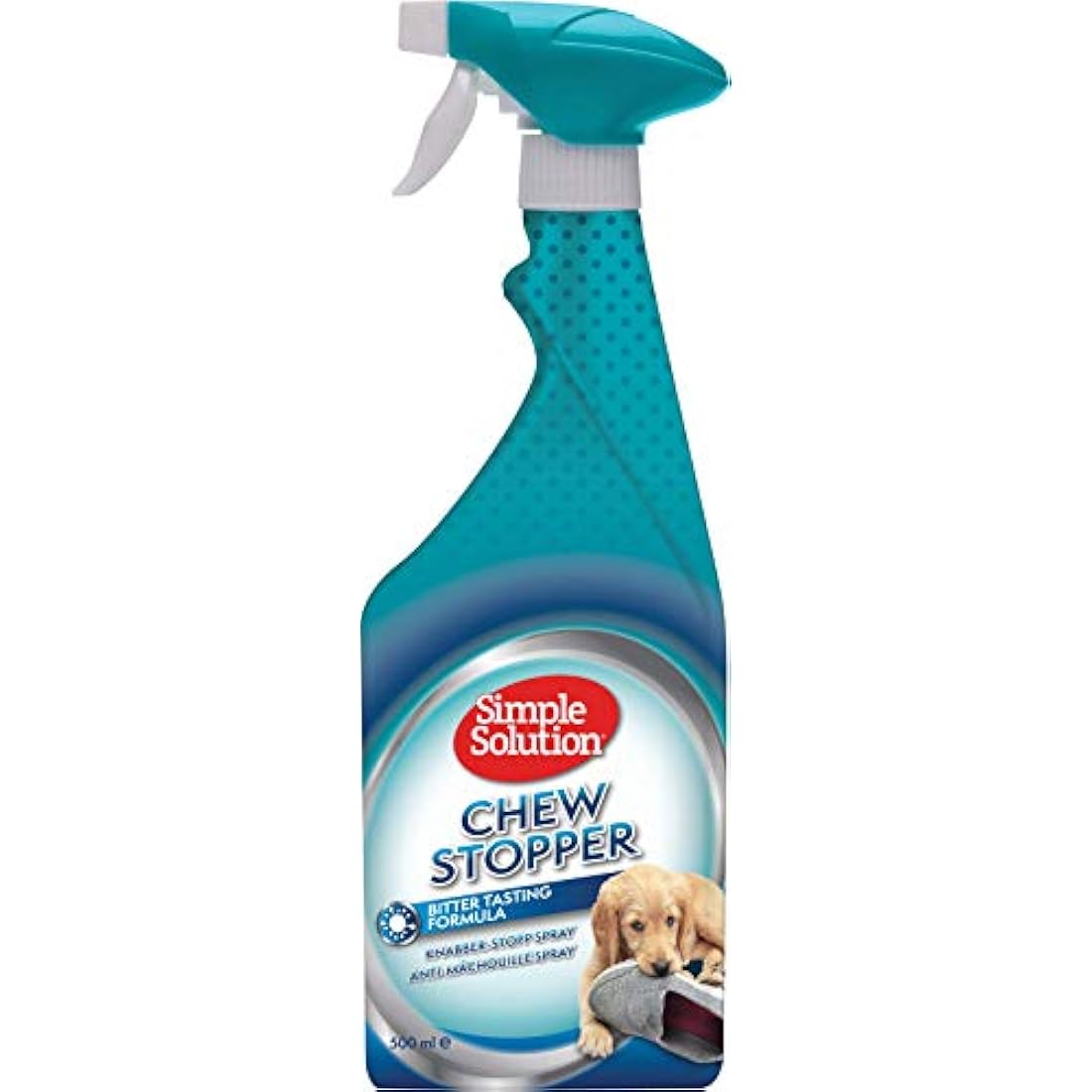 Simple Solution Chew Stopper, Deterrent for Puppy Training to Discourage Licking and Chewing - 500ml