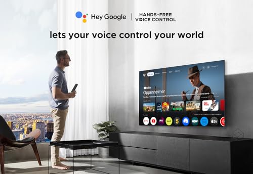 TCL 75Q6C-UK QD-Mini LED TV, 4K HDR Premium 1000nits, Smart TV Powered by Google TV (Dolby Vision IQ & Atmos, Onkyo 2.1 Sound System, 144Hz Motion Clarity Pro, 2025 New Model)