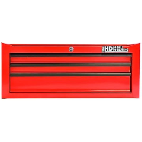Hilka G301C3BBS - Durable 3-Drawer Tool Chest,Red