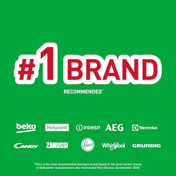 Fairy Platinum All-In-1 Dishwasher Tablets Bulk, 74 Tablets, Lemon, With Greasy Filter & Rinse Aid Action