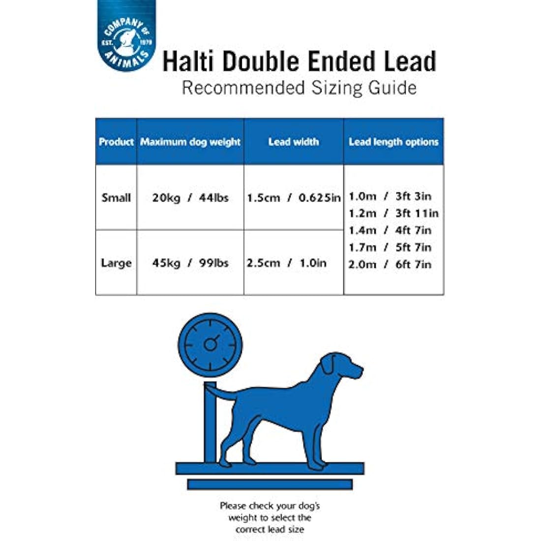 HALTI Double-Ended Lead For Dogs, Size Small, Red, 2m, Best Premium Puppy & Dog Leash, Neoprene-Padded, Easy to Use, Reflective, Adjustable Lengths, Ideal Dog Lead for Hands Free Running & Training