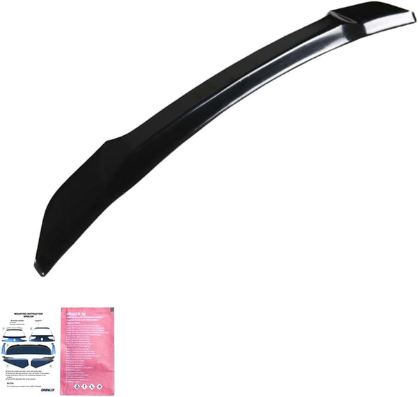 Oneway Roof Spoiler (Cap) compatible with BMW X3 M-Pack/M40d/M40i G01 2018- - Gloss black