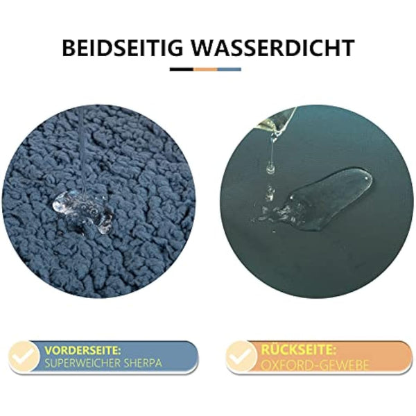 JOYELF XXLarge Dog Crate Bed - Orthopedic Dog Bed Mat, Waterproof Egg Crate Foam Pad with Removable Cover, Squeaker Toy Gift